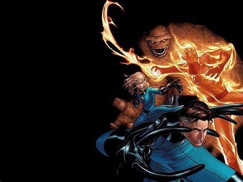 Fantastic Four Marvel Comics Heroes Hd Wallpaper Peakpx