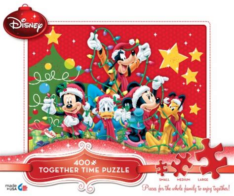 Ceaco Disney Holiday Together Time Puzzle 400 Pc Kroger