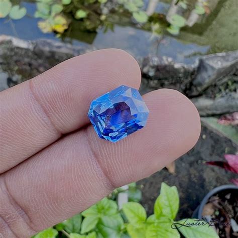 Natural Blue Sapphire 6ct Lusterblue