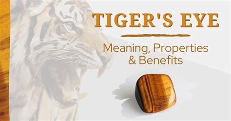 Tiger S Eye Meaning Properties And Benefits Kcrafts