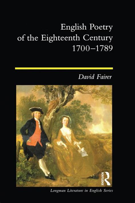 📖 Pdf English Poetry Of The Eighteenth Century 1700 1789 By David