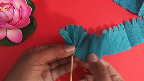 Diy Crepe Paper Flowers Youtube