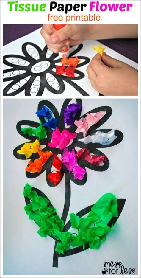 29 Fun Spring Flower Crafts To Create Easy Activities Paper Flower