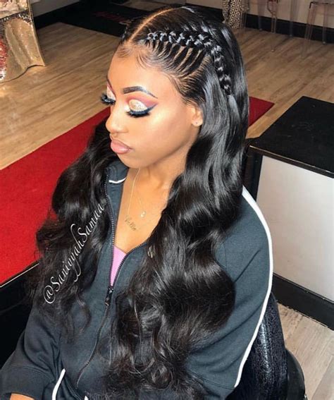 Makeup 💄 Black Girl Braided Hairstyles Two Braid