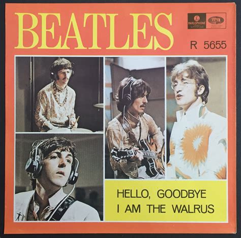 Nostalgipalatset Beatles Hello Goodbye 7 Swe 67 Ps Only Archive