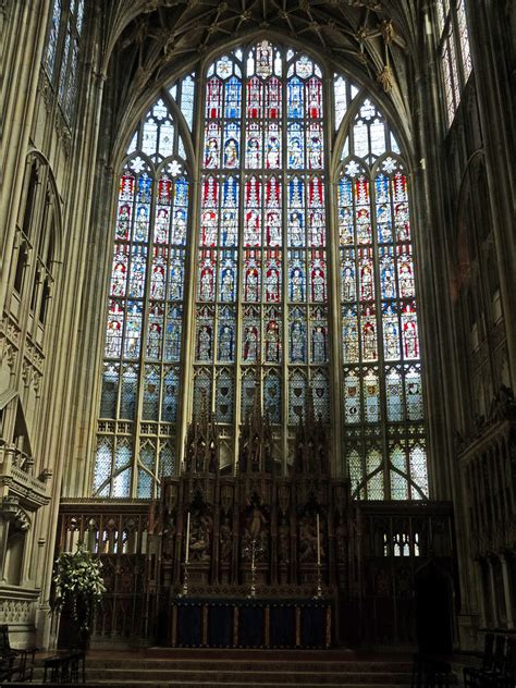 Gloucester Cathedral Stained Glass The Great East Window Flickr