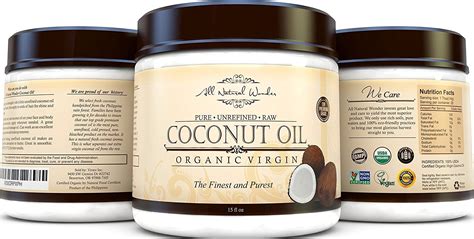 Enriched with natural and pure oil, the blend has a hoard of antioxidants, vitamins, and essential minerals that nourish, restore and rejuvenate the hair follicles. Best Organic Virgin Coconut Oil For Hair Skin and Stretch ...
