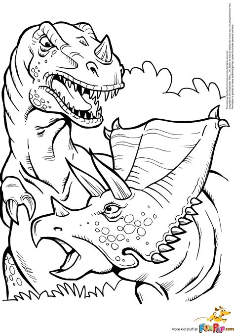 Kleurplaat Dinosaurus A4 Kleurplaten