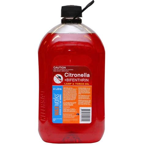 Citronella Oil With Insecticide 4l