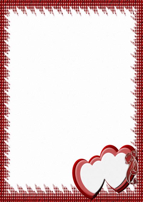 A4 Valentines Day Holiday Stationery Pg 1