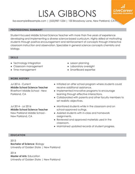 We provide sample resume for 12th pass student freshers with complete guideline and tips to prepare a well formatted resume. Best Teacher Resume Example | Teacher resume examples ...