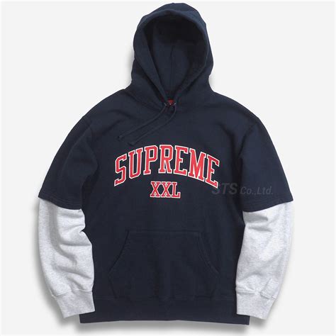 supreme xxl hooded sweatshirt parksider
