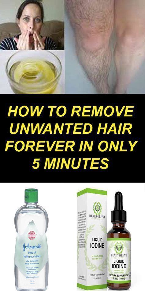 Baby Oil And Iodine Hair Removal 125 Best Haircuts In 2020