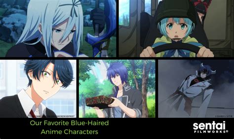 Our Favorite Blue Haired Anime Characters Sentai Filmworks