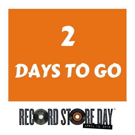 2 Days To Go Record Store Day Australia