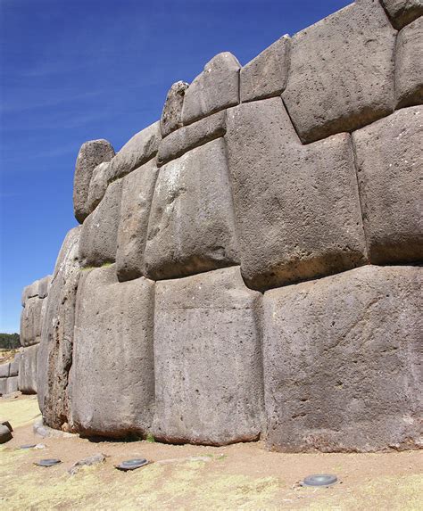 Massive Stones In Inca Fortress Walls Photograph By Steve Estvanik