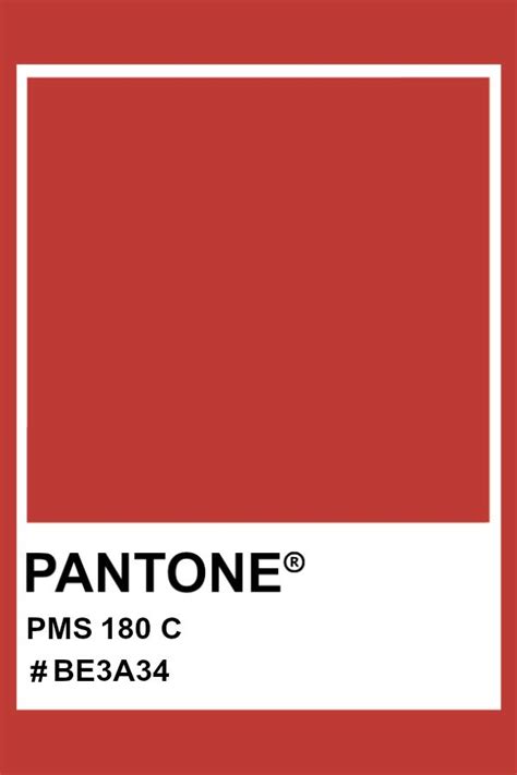 Pantone 180 C Pantone Color Pms Hex Pantone Matching System