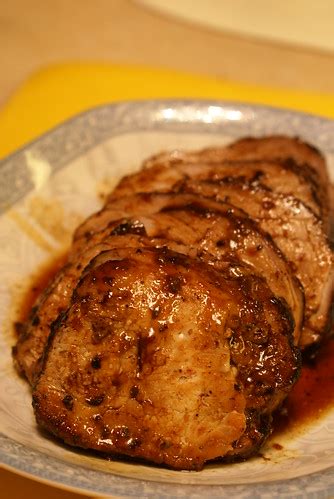 When roasting pork tenderloin (or pork chops), it should be roasted to a transfer pork to a cutting board, tent a piece of foil over it, and let rest for 10. Recipe: Boneless Pork Loin Roast - eatingwithderek