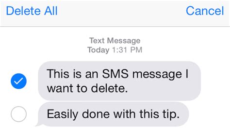 Delete Individual Sms Messages On Ios