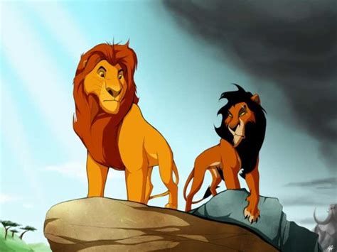 Mufasa And Scar From The Lion King Werent Actually Brothers