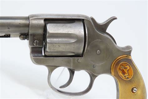 Colt Model 1878 Double Action Revolver With Holster 129 Candr Antique