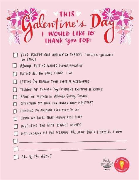 Galentine's Day Cards Free Printables