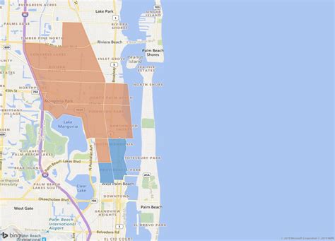 Map Of West Palm Beach Area