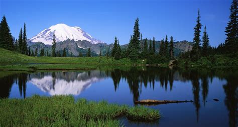 Mount Rainier National Park The Most Glaciated Peak In