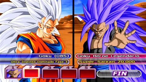 Team Goku Super Saiyajin 3 Mui Vs Team Goku Super Saiyajin 20000