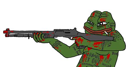Pepe Frog Meme Gun