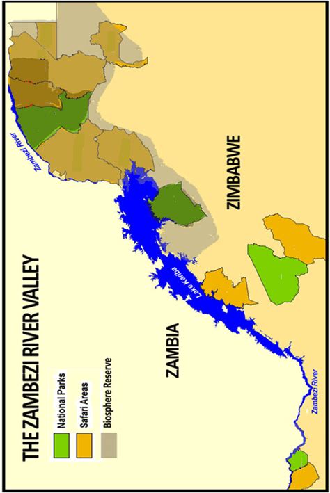This page is about zambezi river and okavango map,contains african queen: Map of Zambezi River's course - Whole Earth