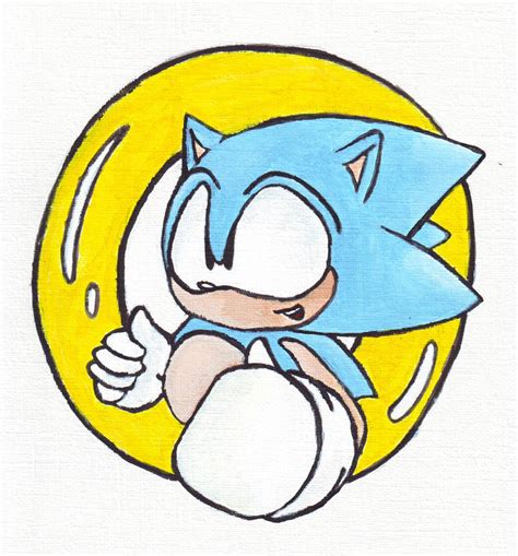 Classic Sonic Ring By Robot521 On Deviantart