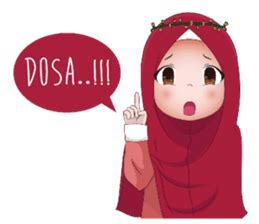 Stiker wa muslimah cantik syari lucu solusi cantik berbagi dengan syiar islam rahmatan lil alamin youtube. 20+ Koleski Terbaru Stiker Kartun Muslimah Png - Aneka Stiker Keren
