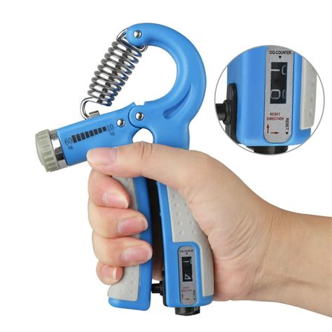21pcs Hand Grip Strengthener Adjustable Resistance 22 132 Lbs 10