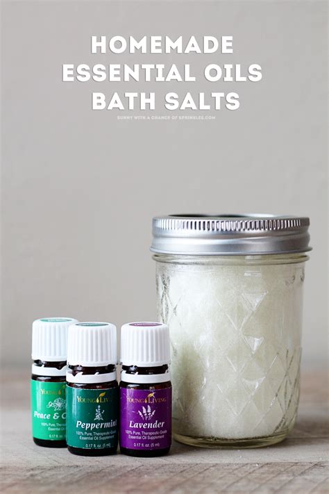 Homemade Relaxing Essential Oils Bath Salts Kidscents Giveaway
