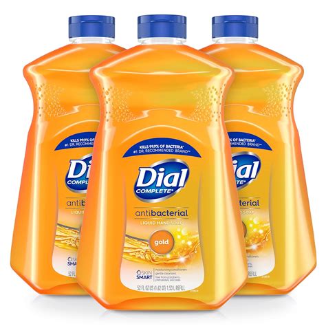 Buy Dial Antibacterial Liquid Hand Soap Refill Gold 52 Fluid Ounces