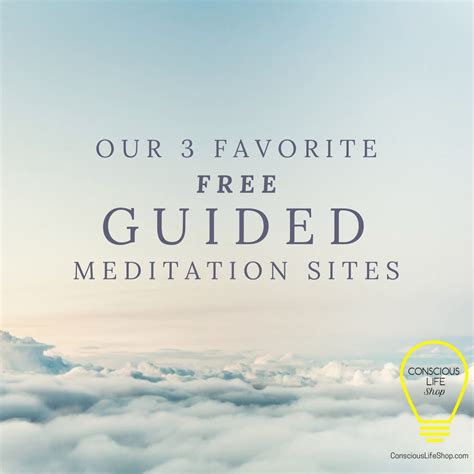 Our 3 Favorite Free Guided Meditation Sites