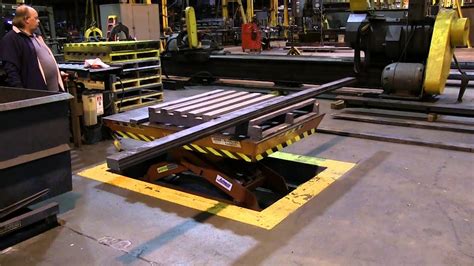 Autoquips Series Pit Mounted Scissors Lift Youtube