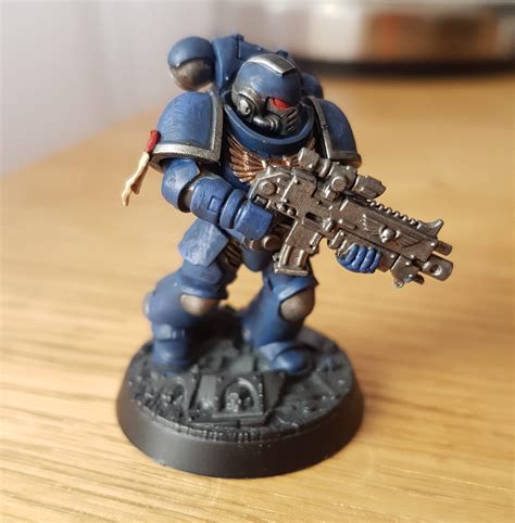 3 Days Ago I Painted My First Space Marine Quite Proud Of How He