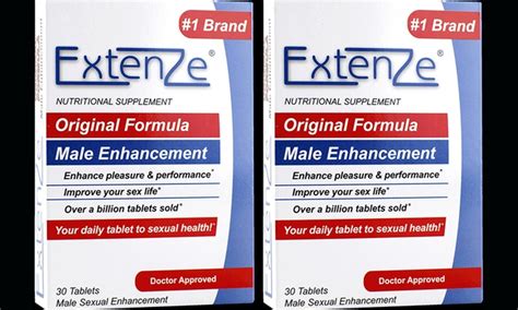60 Servings Of Extenze Original Male Enhancement Supplement Groupon