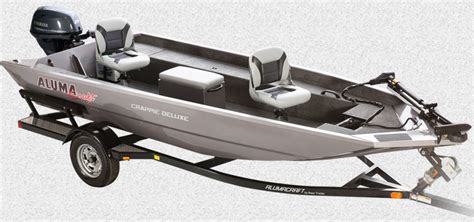 Рыбаловная моторная лодка Crappie Deluxe от Alumacraft
