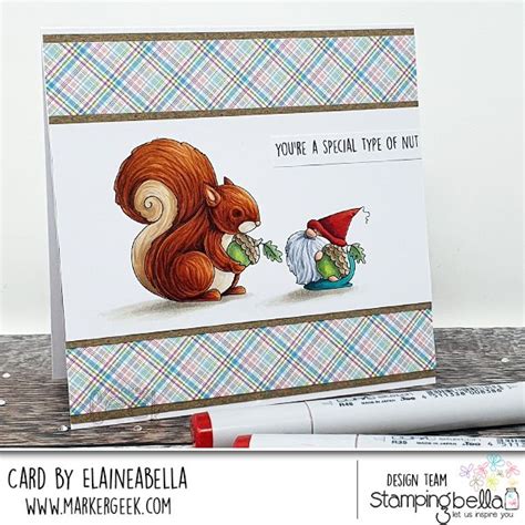 Wonderful Wednesday The Gnome And The Squirrel Copic Video And Card