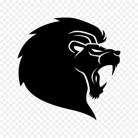 Free Lions Head Silhouette Download Free Lions Head Silhouette Png
