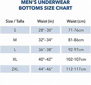 Men 39 S Boxer Briefs Size Chart Cool Product Ratings Deals And