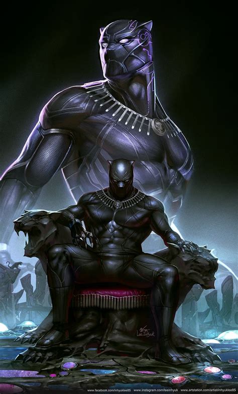 Wakanda Forever By Inhyuklee On Deviantart Black Panther Art Black