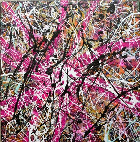 Jackson Pollock Action Painting