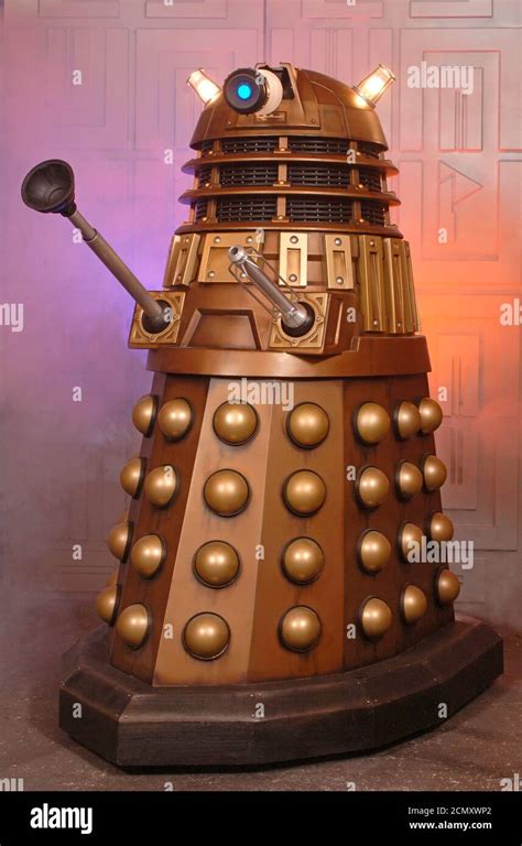 Gold Dalek From Doctor Who Bbctv As Seen First In 2005 With