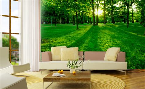 19 Divine Nature Themed Wallpapers For Your Dream Living Room