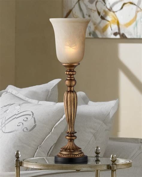 Buy Regency Hill Traditional Uplight Table Lamp Florentine Bronze