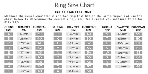 Sizing Guide — The Silver Tulip